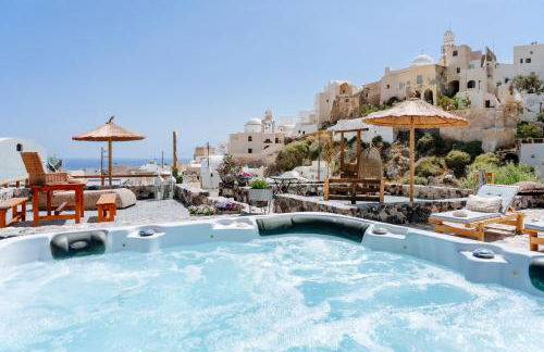 Rock Villas Santorini - Villa Legend Castle View Jacuzzi 130 sq m up to 7 Guests - Foto 19