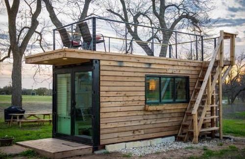 Stillwater House Elegant tiny container home Near Magnolia - Foto 18