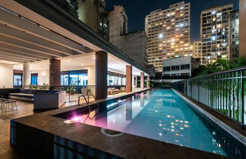 Rosemari's Apartments Apartamento Premium Centro SP com Piscina São João - Foto 12