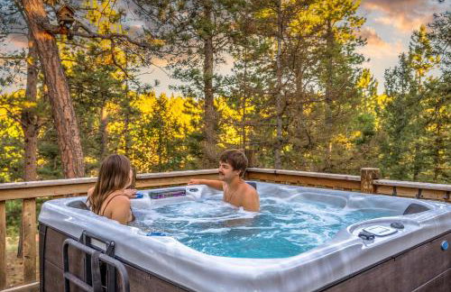 Timber A-Frame, Large Deck, Hot Tub, Fireplace - Foto 48