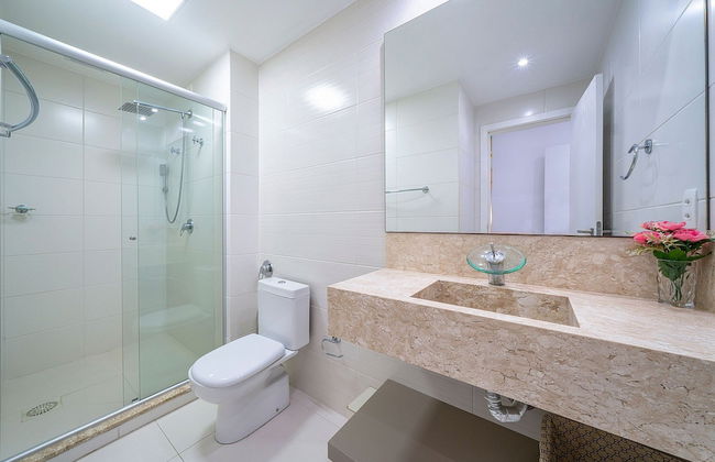 Apto vista mar 4 dormitórios e piscina - Foto 15