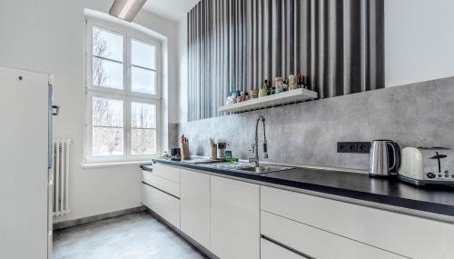 Fürstlich Wohnen am Circus mit Blick zur Granitz - Foto 5, stove, dishwasher