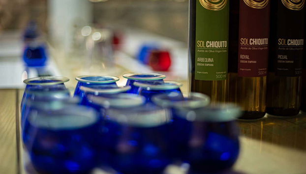 Glasses used for the tasting