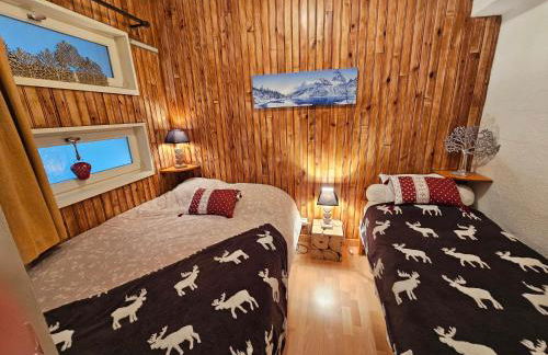 Appart 6 personnes esprit chalet vue sur montagne - Foto 7