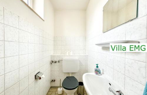 Ferienhaus Villa EMG Saerbeck nah Münster Riesenbeck Osnabrück mit Pool, Sauna, Garten für Familien Gruppen bis 23 Personen - Foto 45