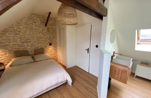 La perle-Maison de pêcheur à Saint-Aubin-sur-Mer - Foto 35