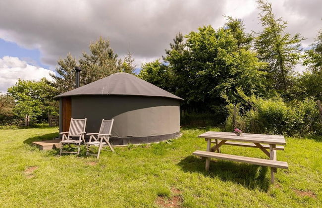 Roundhouse Yurt, Stunning Views, Totnes Dartmouth - Foto 19