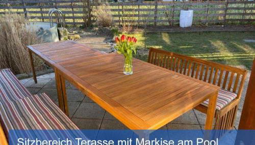 Ferienhaus Elbharmonie - Hunde willkommen, Garten vollständig umzäunt, Pool, Kamin und Spielzimmer - super für Familientreffen - Foto 4