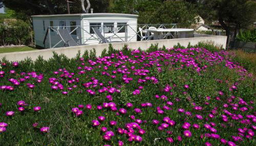 Mobil-home sur terrain privé bord de mer, parking privé - Foto 4