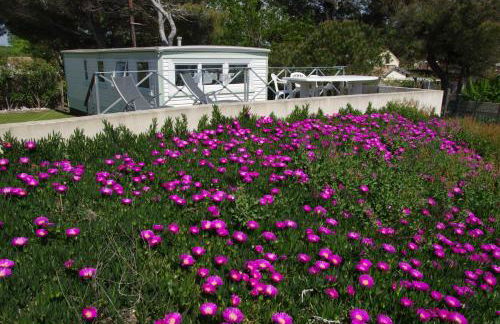 Mobil-home sur terrain privé bord de mer, parking privé - Foto 4