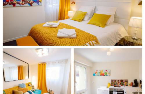 Sunny Suite by Leslodgespa - Studio moderne et coloré, proche de Bâle et de l'aéroport - Foto 23