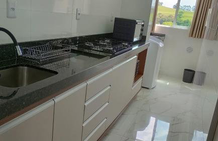 Encantador Apto NOVO, climatizado e confortável - 200m das Thermas - Photo 8