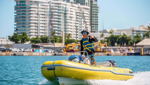 Diversão durante a experiência