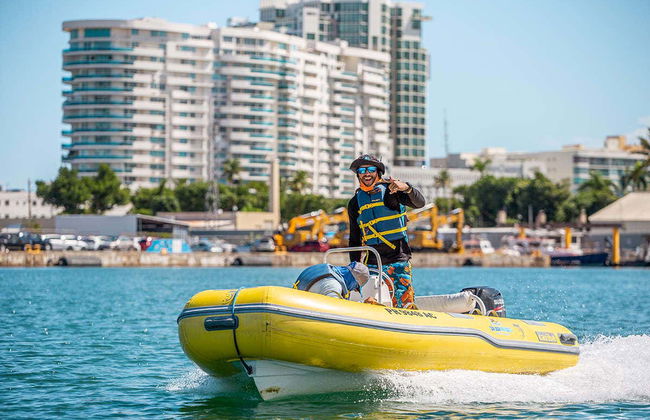 Conducción de lancha rápida por San Juan - Foto 2