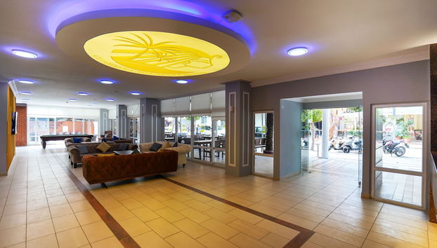 Sala de estar do lobby