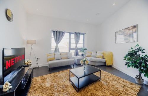 Stylish 2 bed Flat in London with River Thames views Access to boat rides into London-Near O2 Arena and Excel, Fast Wi-Fi, Free Parking, Excellent links Elizabeth and Southeastern Train Line - Foto 24