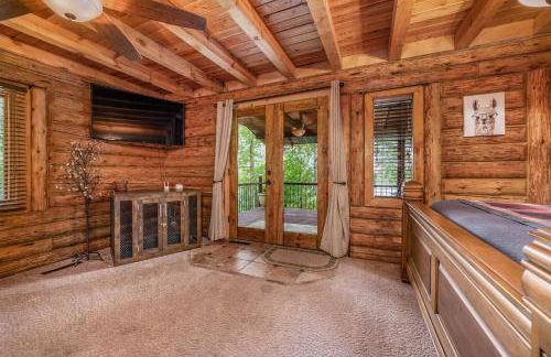 The Hideaway On Little Jay Log Home - Foto 21