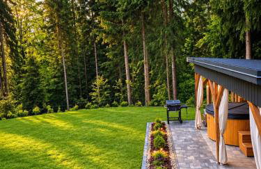 Domek letniskowy Leśne Zacisze- jacuzzi, balia ogrodowa, grill i altana - Foto 5