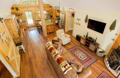 Log Cabin! Hot Tub|Sauna|Fire Pit|Mnt. Access! - Foto 42