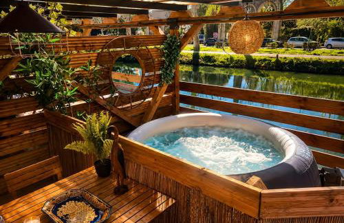 Péniche Chaleureuse avec jacuzzi Toulouse centre - Foto 21
