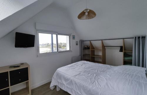 Maison VUE MER 50m PLAGE de TRESTEL GR34 entre Perros Guirec côte de granit rose et l'île de Bréhat - Foto 6