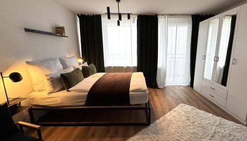 Design Apartment mit Blick auf Freiburg - Foto 4