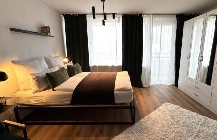 Design Apartment mit Blick auf Freiburg - Foto 4