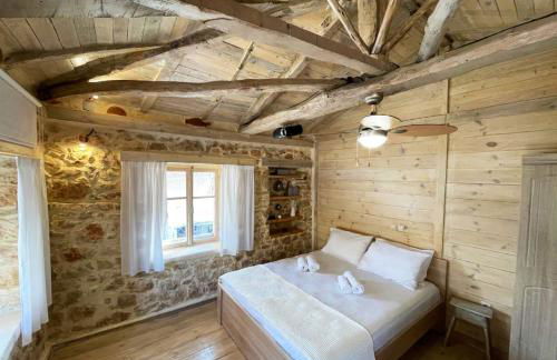 Agios Ioannis Stone Cottage with Private Heated Pool & Hydro-massage - Foto 9