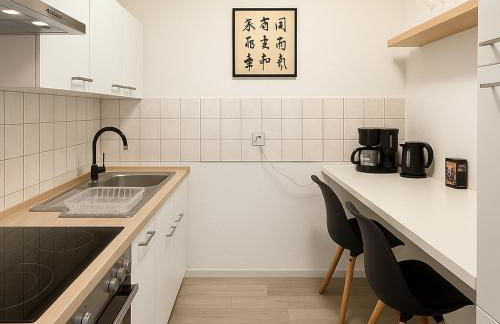 Ideal für Monteure fully furnished Apartment Halle Saale, 4-6 P - Foto 13