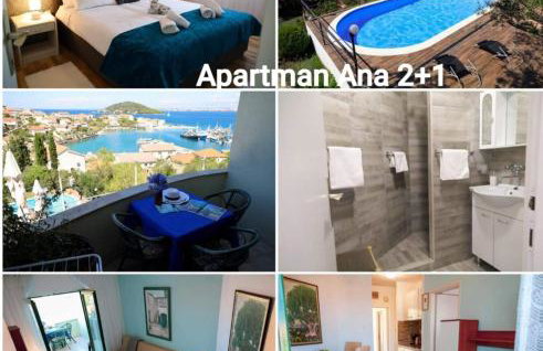 Zadar Kali Booking Franov Residence on island Ugljan with the pool, BBQ and beautiful sea-view! - Foto 16