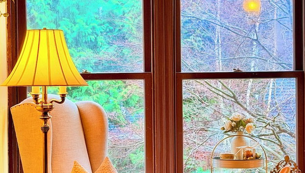 The Underwood-Hale House - Foto 2, Sitzecke in der Lobby