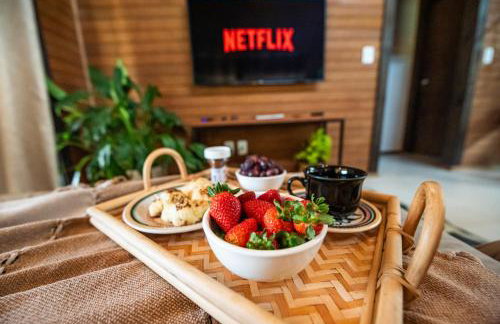 Cabana Aconchegante a 800m da Praia com 4 Quartos, Lareira Externa, Aquecedor em 2 Quartos, Netflix e Pet Friendly - Foto 61