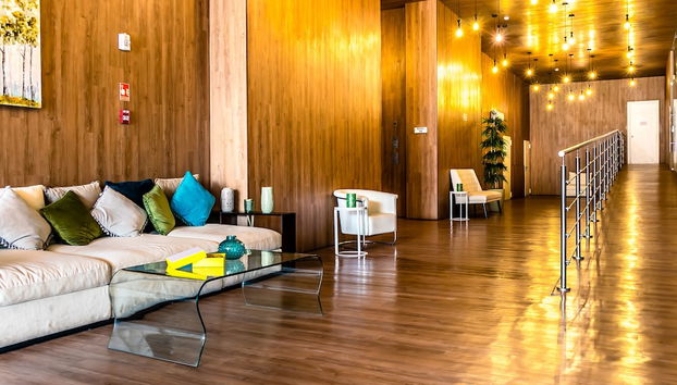 Zona de estar del vestíbulo