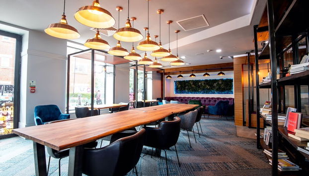 Sala de estar do lobby