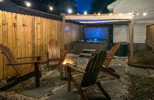 Private Hot Tub and Cold Plunge Fayetteville Gem! - Foto 26