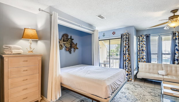 Sandpiper Cove 8229 Studio Bedroom Condo by RedAwning - Foto 4, Habitación