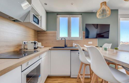 Sunset Duplex - Grand-Rond, Jardin des plantes, centre-ville, 2 BDRs 60m2, AC, Netflix - T3 60m2 avec clim - Foto 3