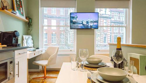 Stylish Studio by Kensington Olympia, fast Wi-Fi - Foto 4