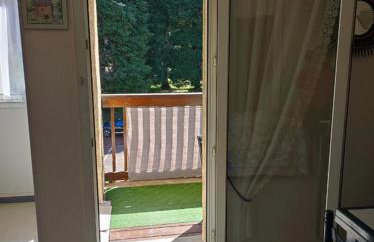 Grand Studio Balcon Parking Privé classé 1 étoile Aulus les Bains - Foto 11