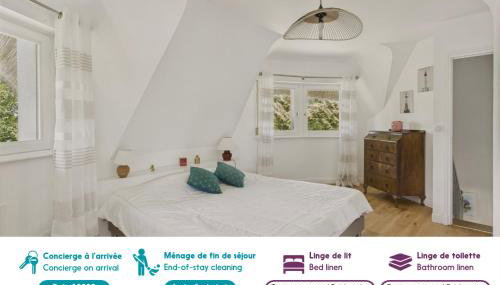 Piscine chauffée, Grand jardin, maison pour 8 - Foto 4