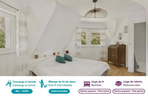 Piscine chauffée, Grand jardin, maison pour 8 - Foto 4