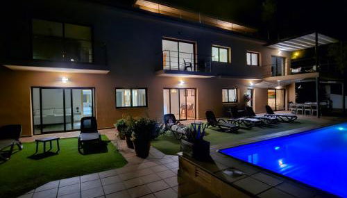 VILLA LA CALA with swimming pool & sea view, 10 min walk from the sea - Photo 2, sunbed