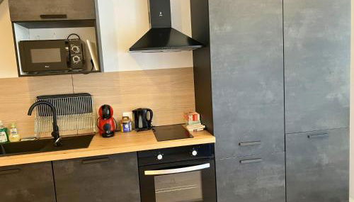 Beau Duplex moderne et calme - gare & centre - idéal pro-couple-famille - Foto 4