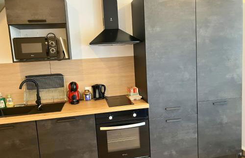 Beau Duplex moderne et calme - gare & centre - idéal pro-couple-famille - Foto 4