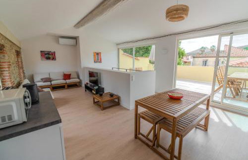 Duplex climatisé avec terrasse rooftop Cœur Argelès sur Mer - Photo 20