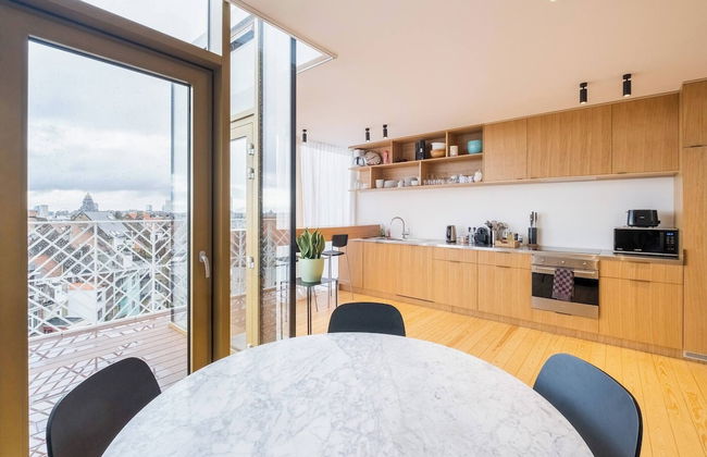 Top Floor New Duplex Stunning View In Trendy St Gilles - Foto 21