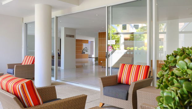 Sala de estar do lobby