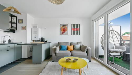 Le 197 - Balcon - Proche Paris & Stade de France - Foto 3