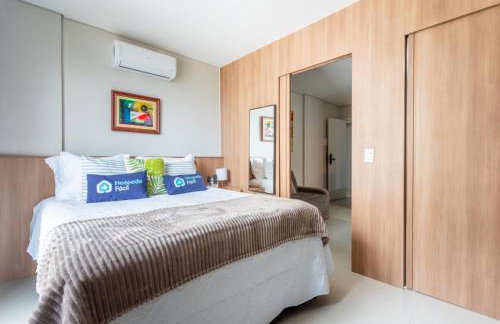 By Hospede Fácil - Studio Neruda Torre 2 unidade 316 - Luxo e Requinte no Lago Norte - Foto 14