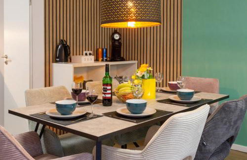 MiCasa OL - Modernes Apartment in City Bestlage - Küche - WLAN - Balkon - Fugenloses Bad - Photo 7